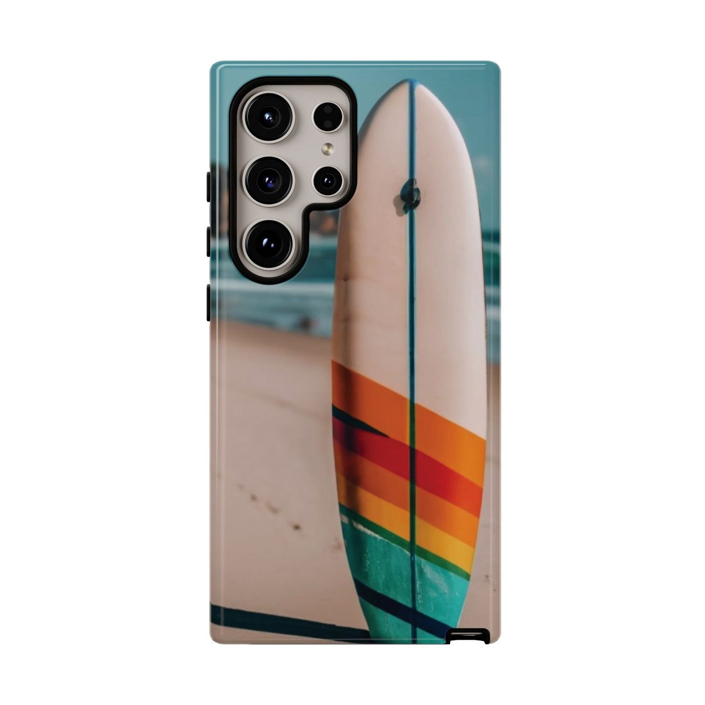 Surfboard Tough Cell Phone Case - Ruppy's Creations