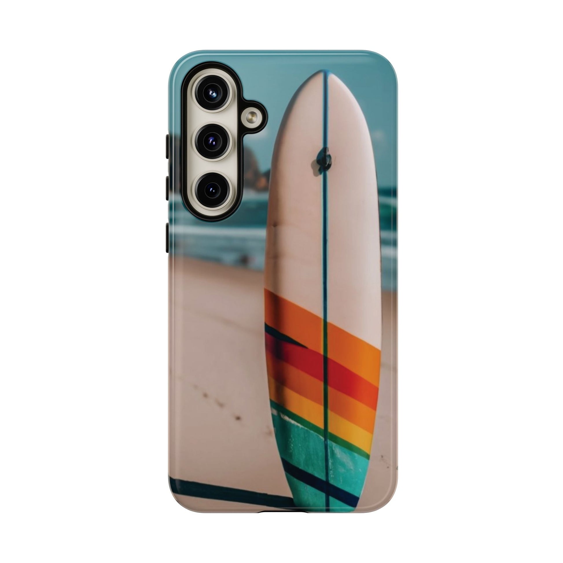 Surfboard Tough Cell Phone Case - Ruppy's Creations