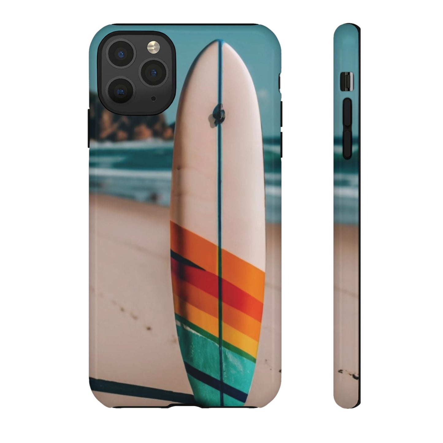 Surfboard Tough Cell Phone Case - Ruppy's Creations