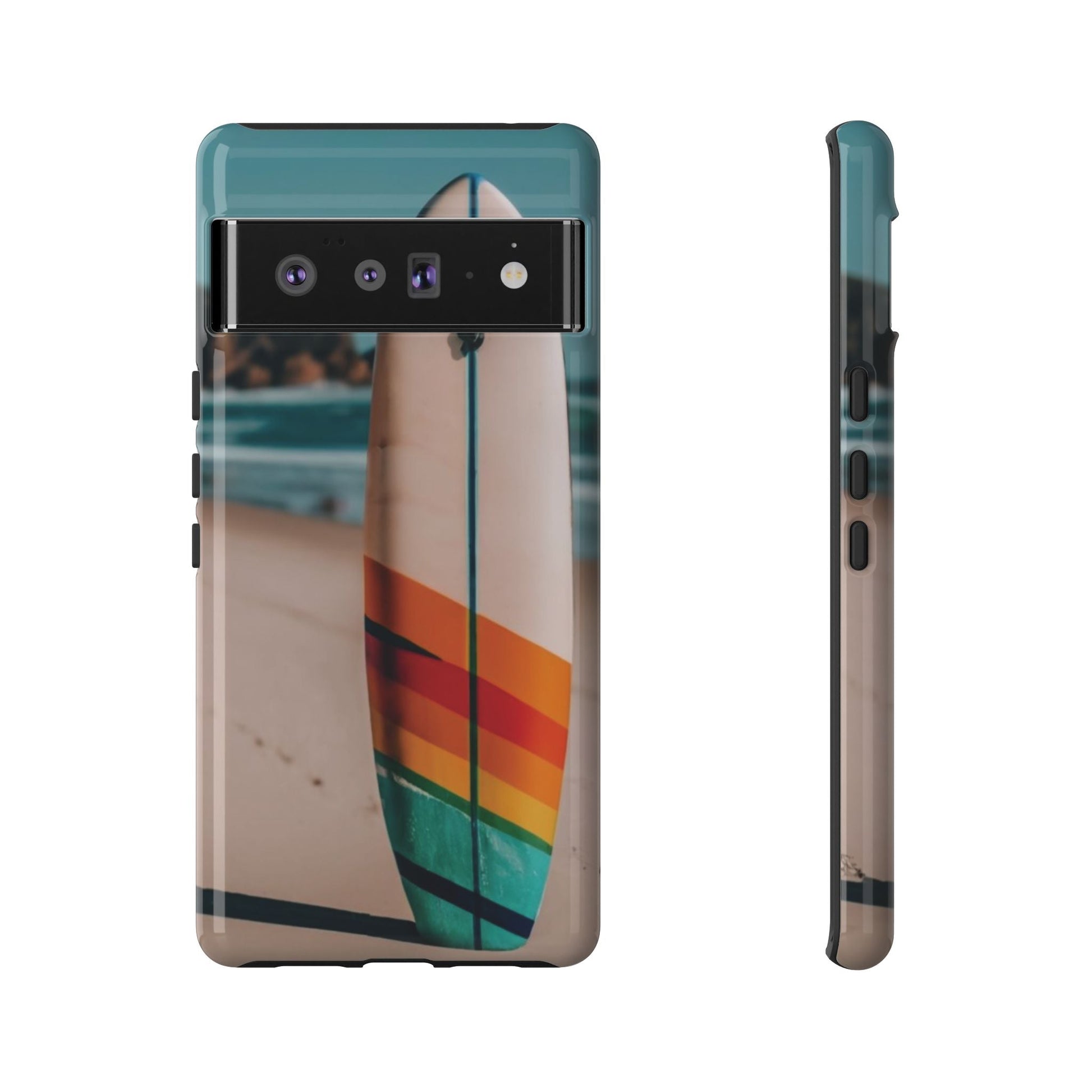 Surfboard Tough Cell Phone Case - Ruppy's Creations