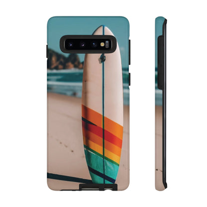 Surfboard Tough Cell Phone Case - Ruppy's Creations