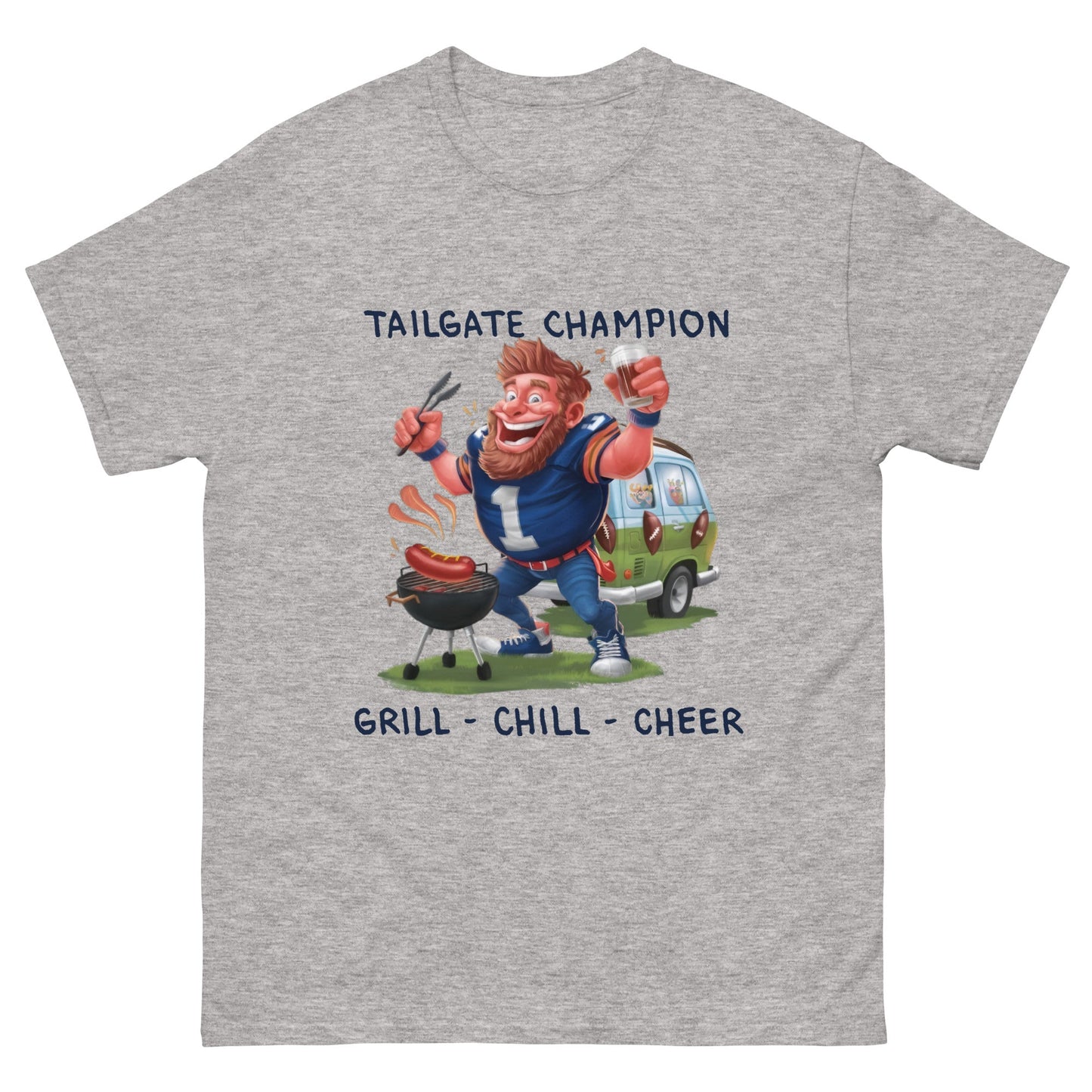 Tailgate Champion Men's classic tee - Ruppy's Creations