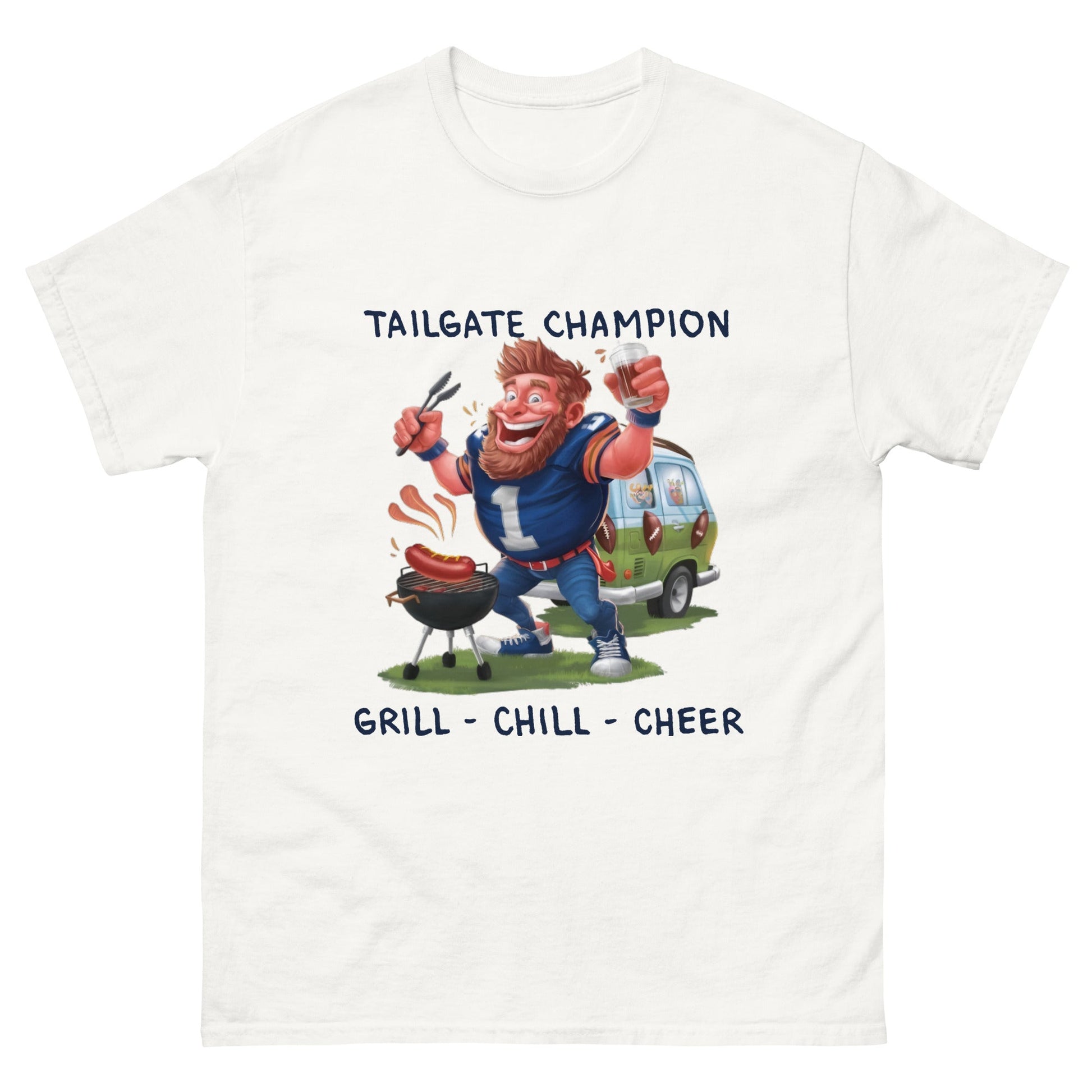 Tailgate Champion Men's classic tee - Ruppy's Creations