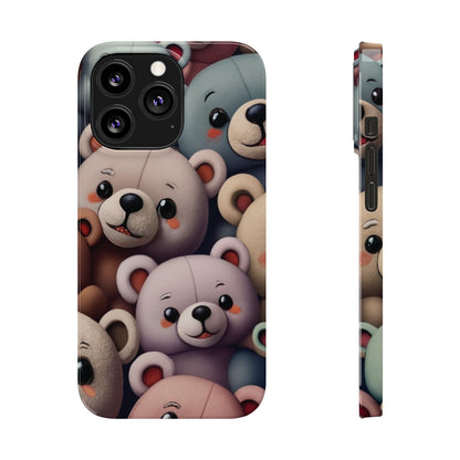 Teddy Bears Slim iphone Case - Ruppy's Creations