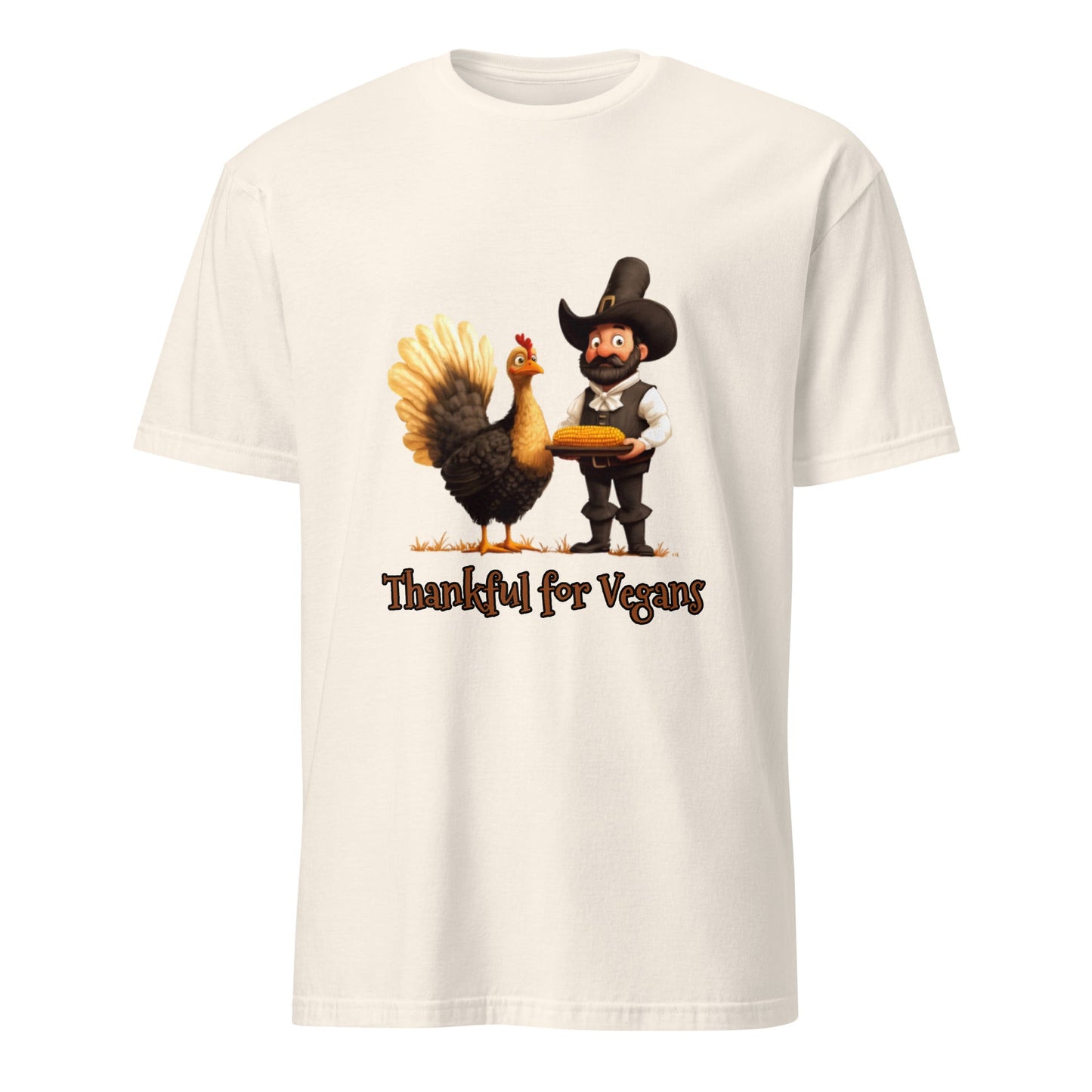 Thankful For Vegans Unisex T-Shirt - Ruppy's Creations