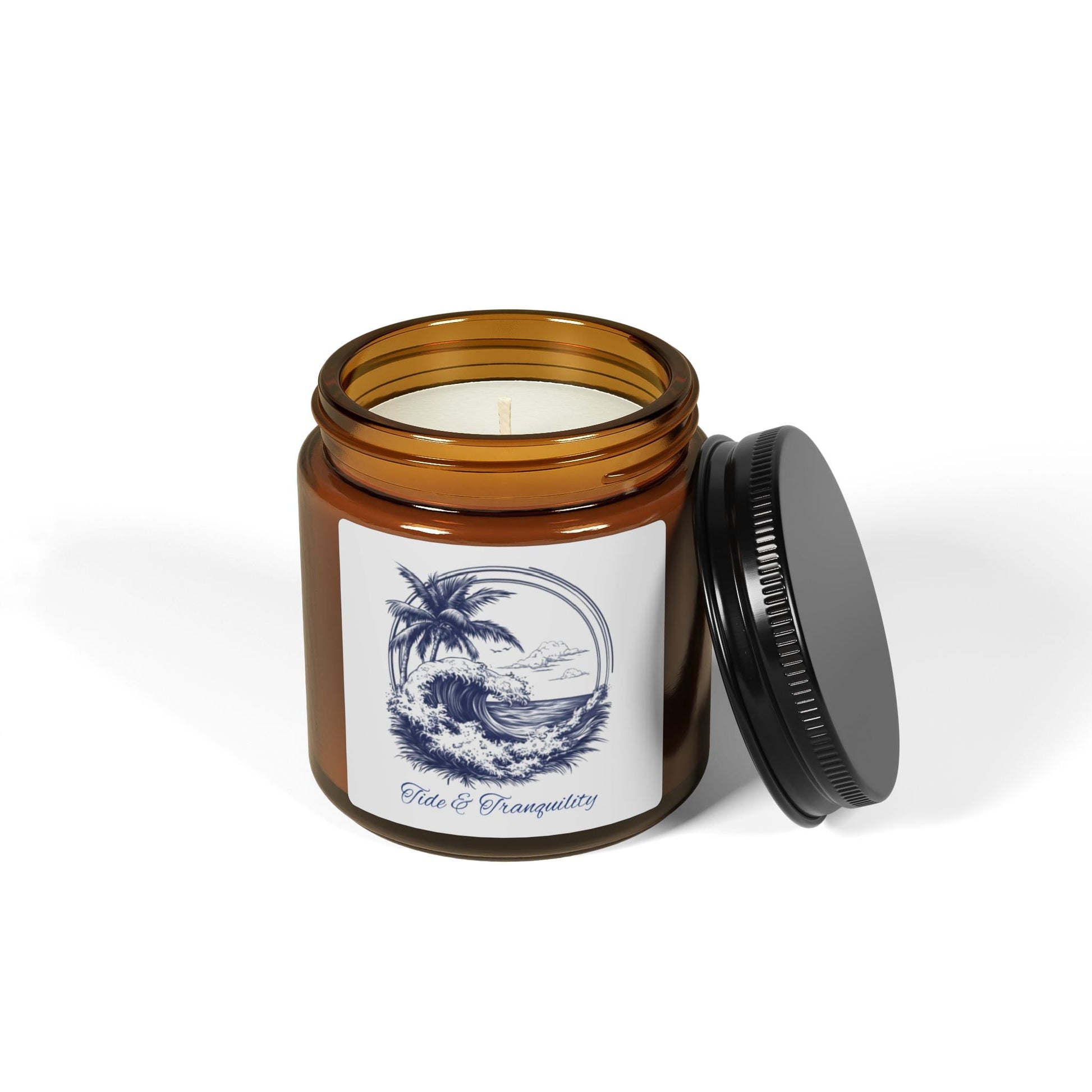 Tide & Tranquility Scented Soy Candle 4oz. - Ruppy's Creations