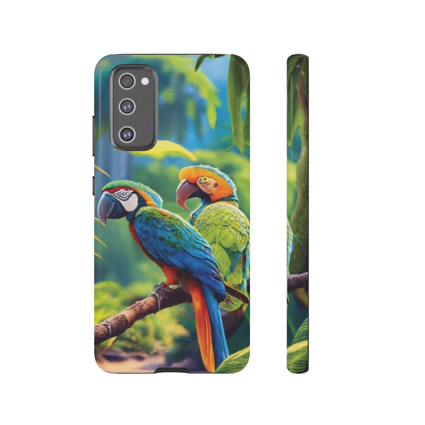 Tropical Birds Tough Cell Phone Cases - Ruppy's Creations