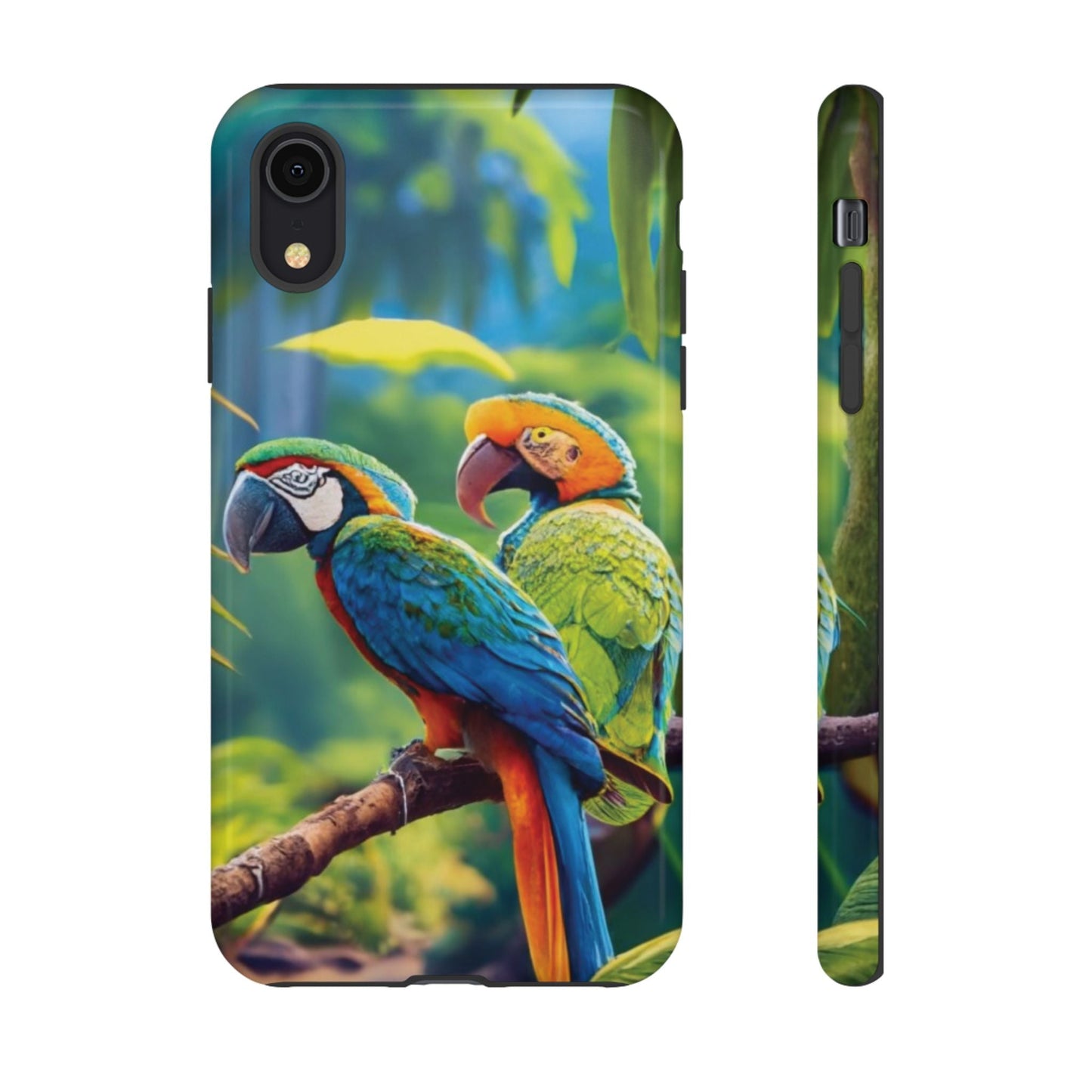 Tropical Birds Tough Cell Phone Cases - Ruppy's Creations