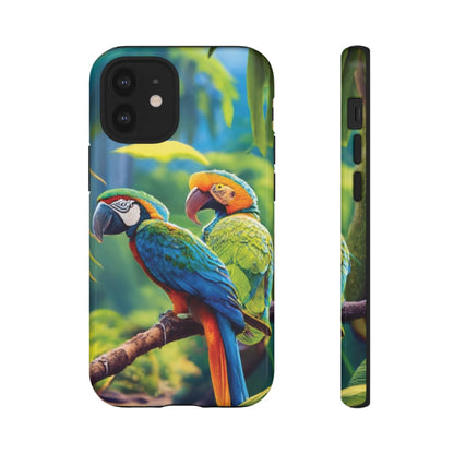 Tropical Birds Tough Cell Phone Cases - Ruppy's Creations