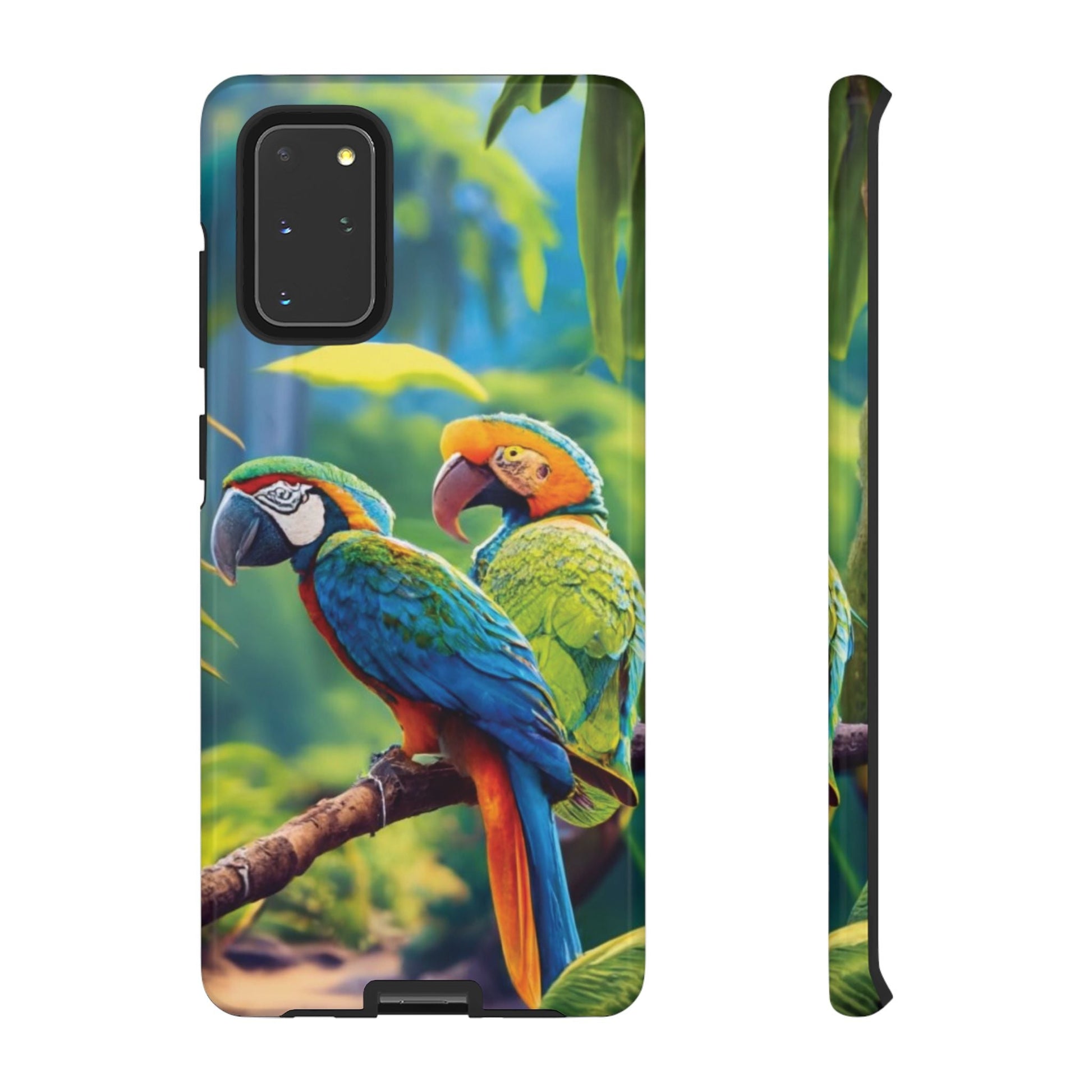 Tropical Birds Tough Cell Phone Cases - Ruppy's Creations