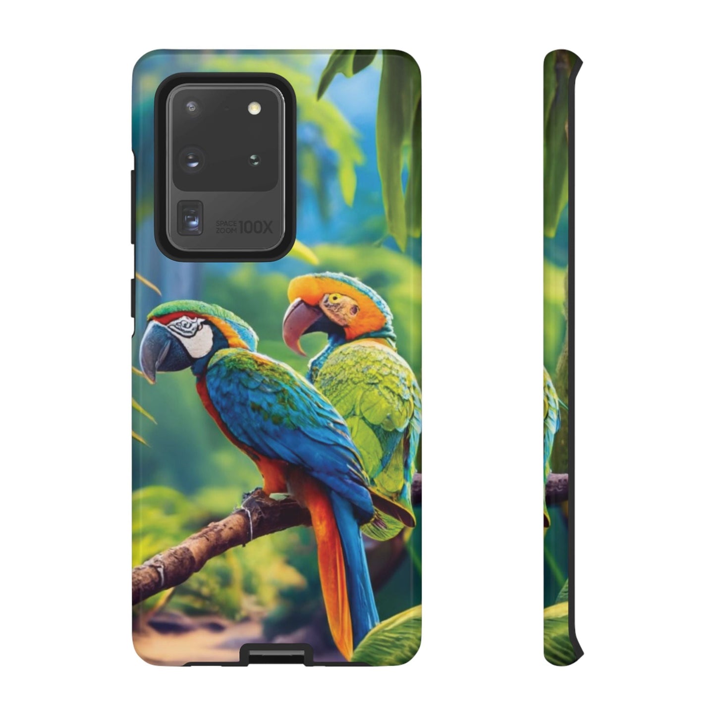 Tropical Birds Tough Cell Phone Cases - Ruppy's Creations