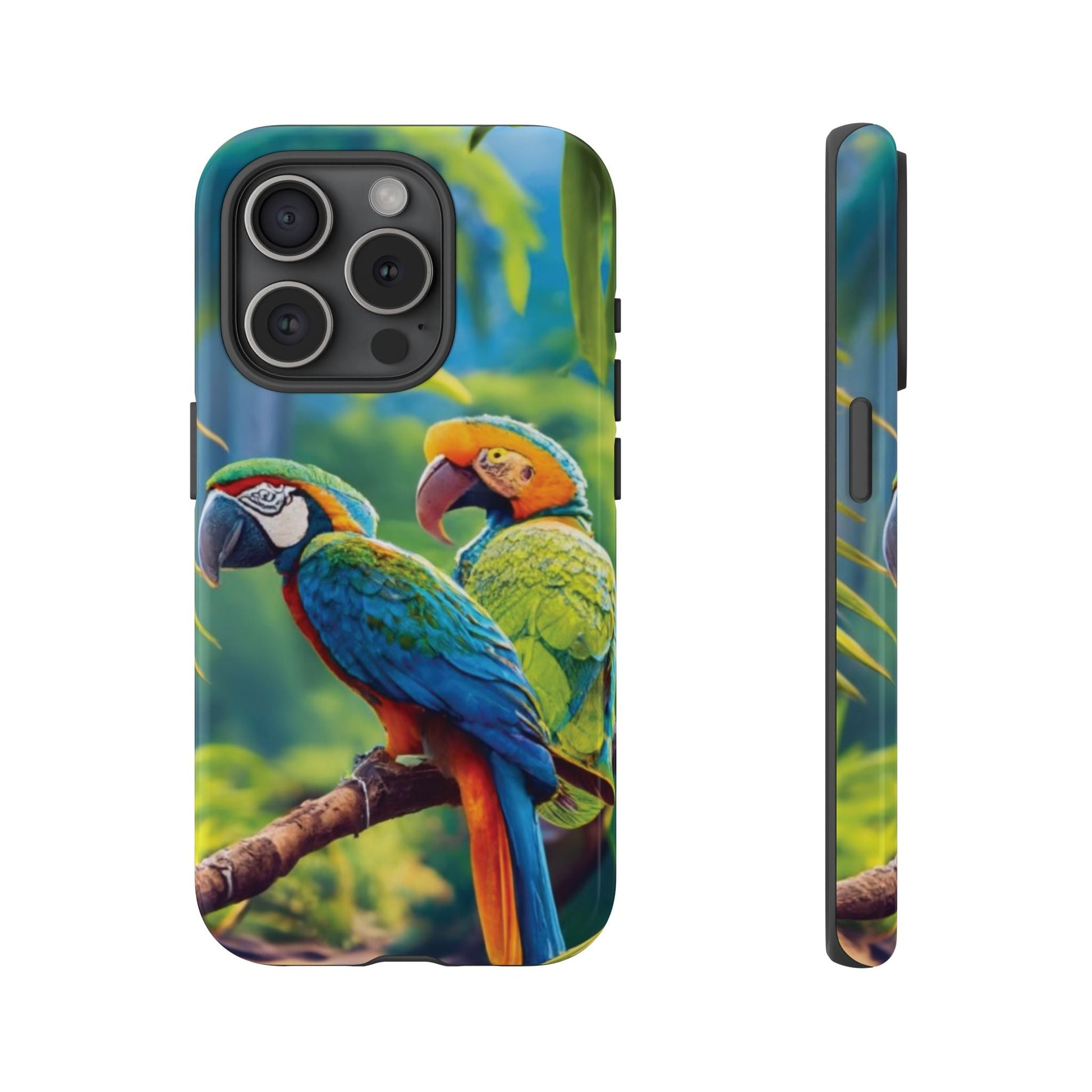 Tropical Birds Tough Cell Phone Cases - Ruppy's Creations