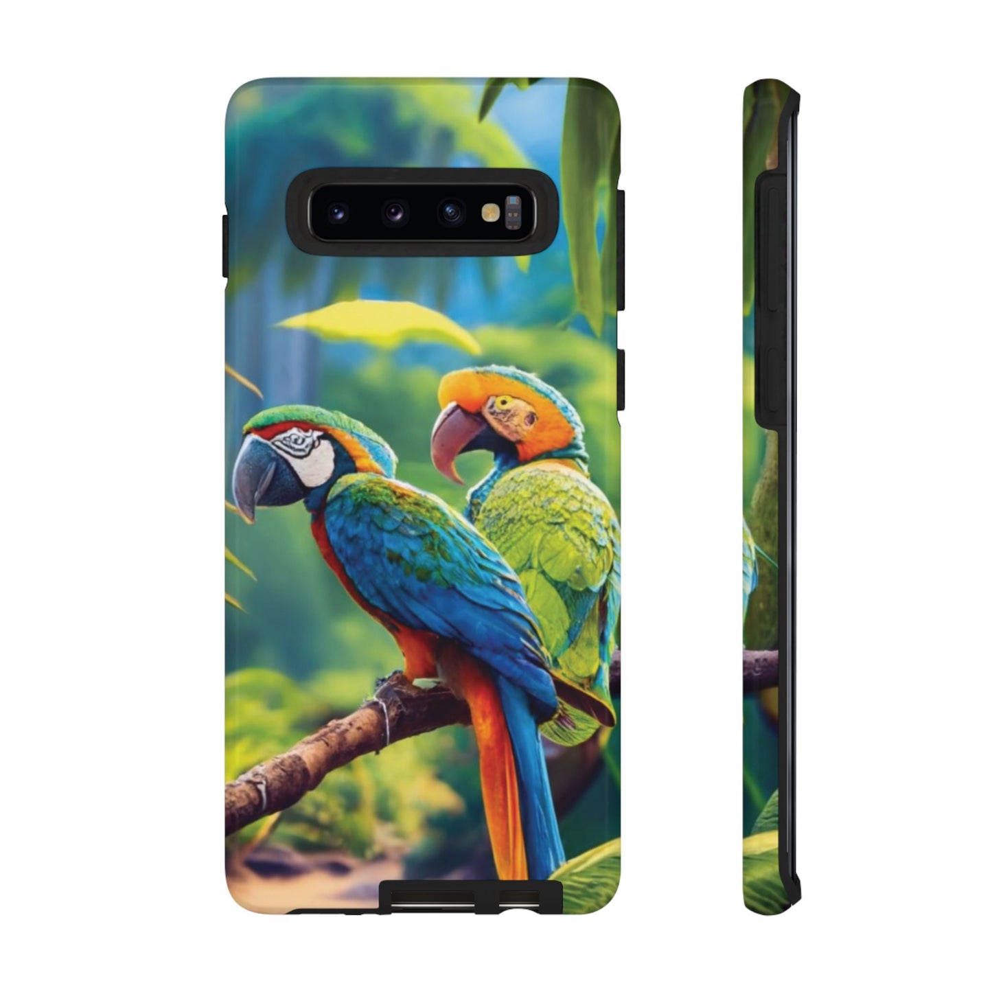 Tropical Birds Tough Cell Phone Cases - Ruppy's Creations