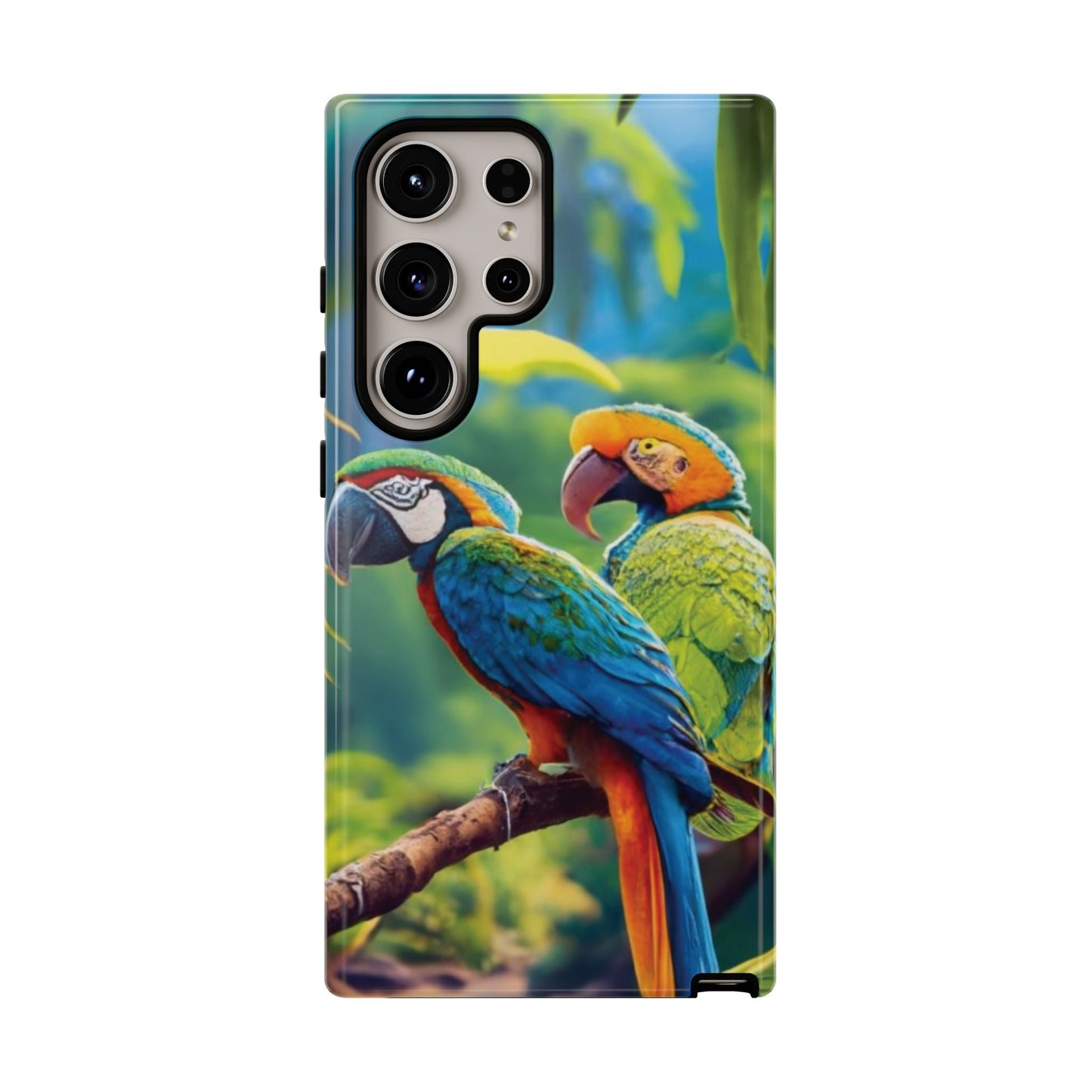 Tropical Birds Tough Cell Phone Cases - Ruppy's Creations