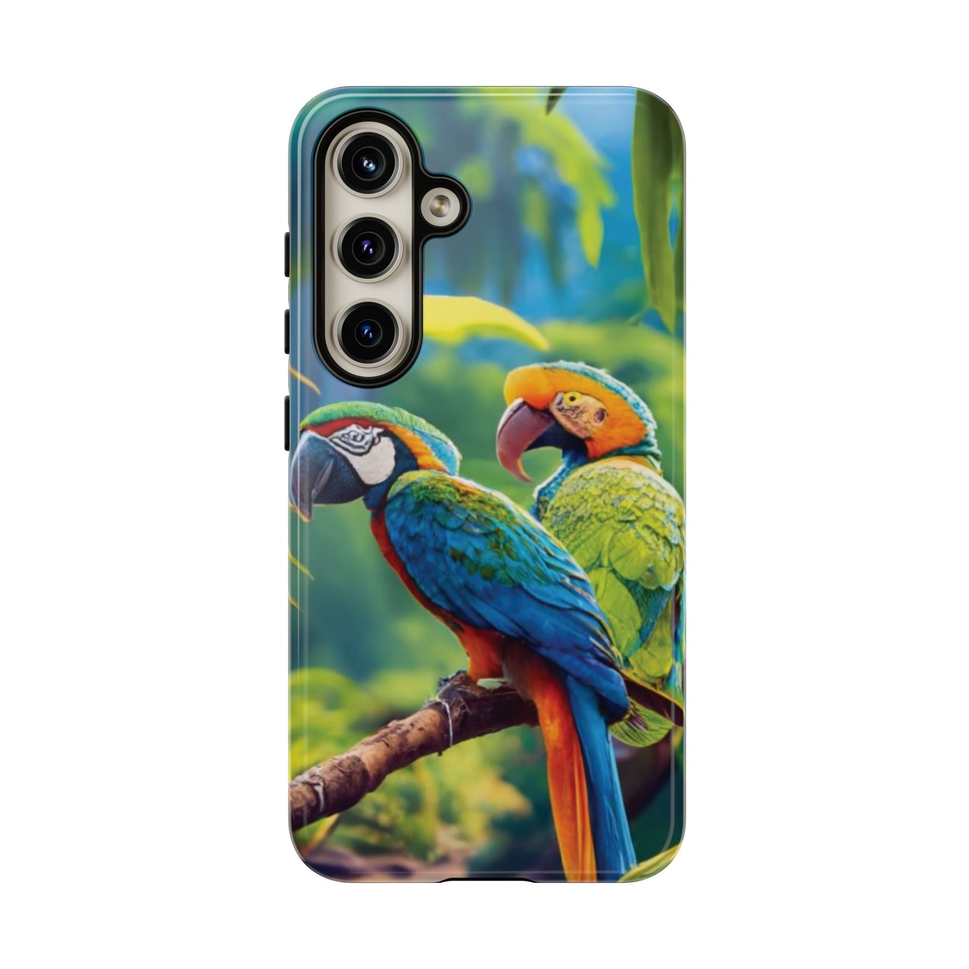 Tropical Birds Tough Cell Phone Cases - Ruppy's Creations