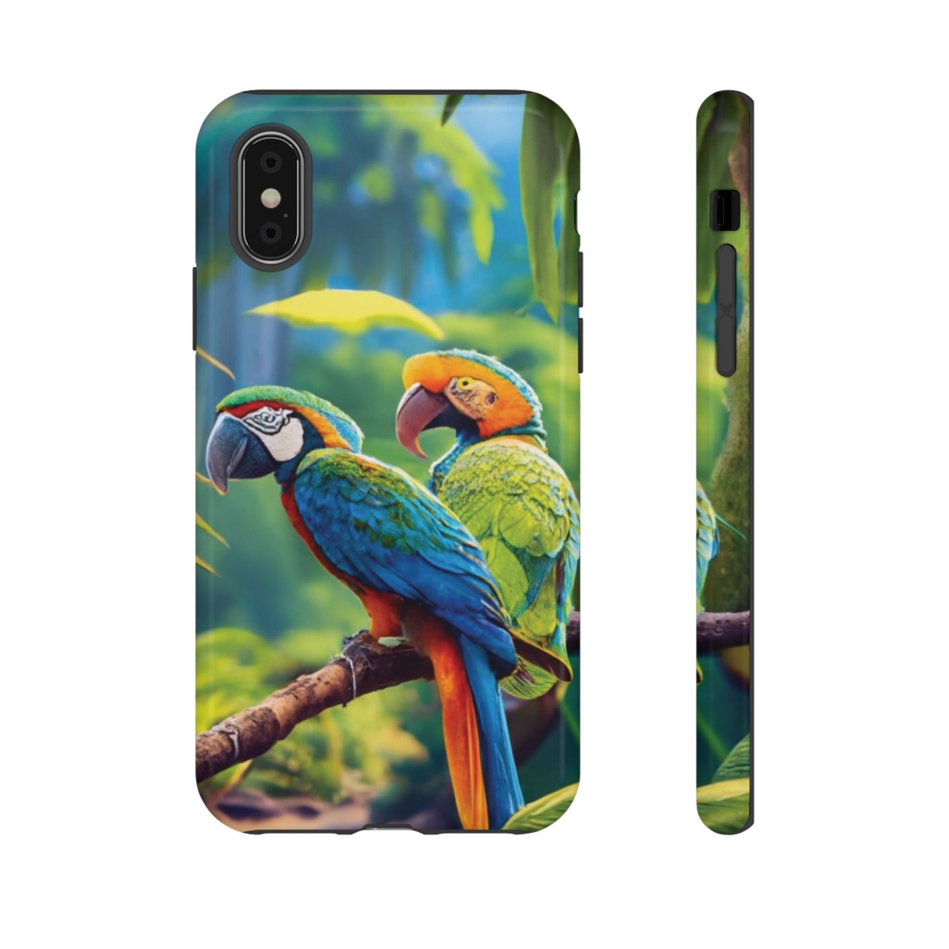 Tropical Birds Tough Cell Phone Cases - Ruppy's Creations