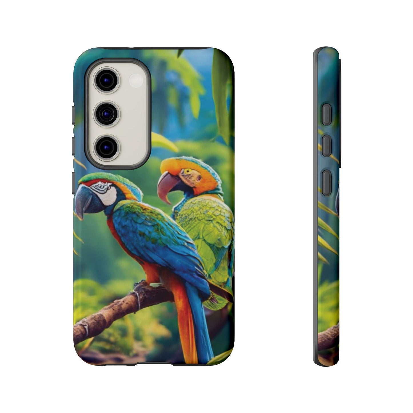 Tropical Birds Tough Cell Phone Cases - Ruppy's Creations