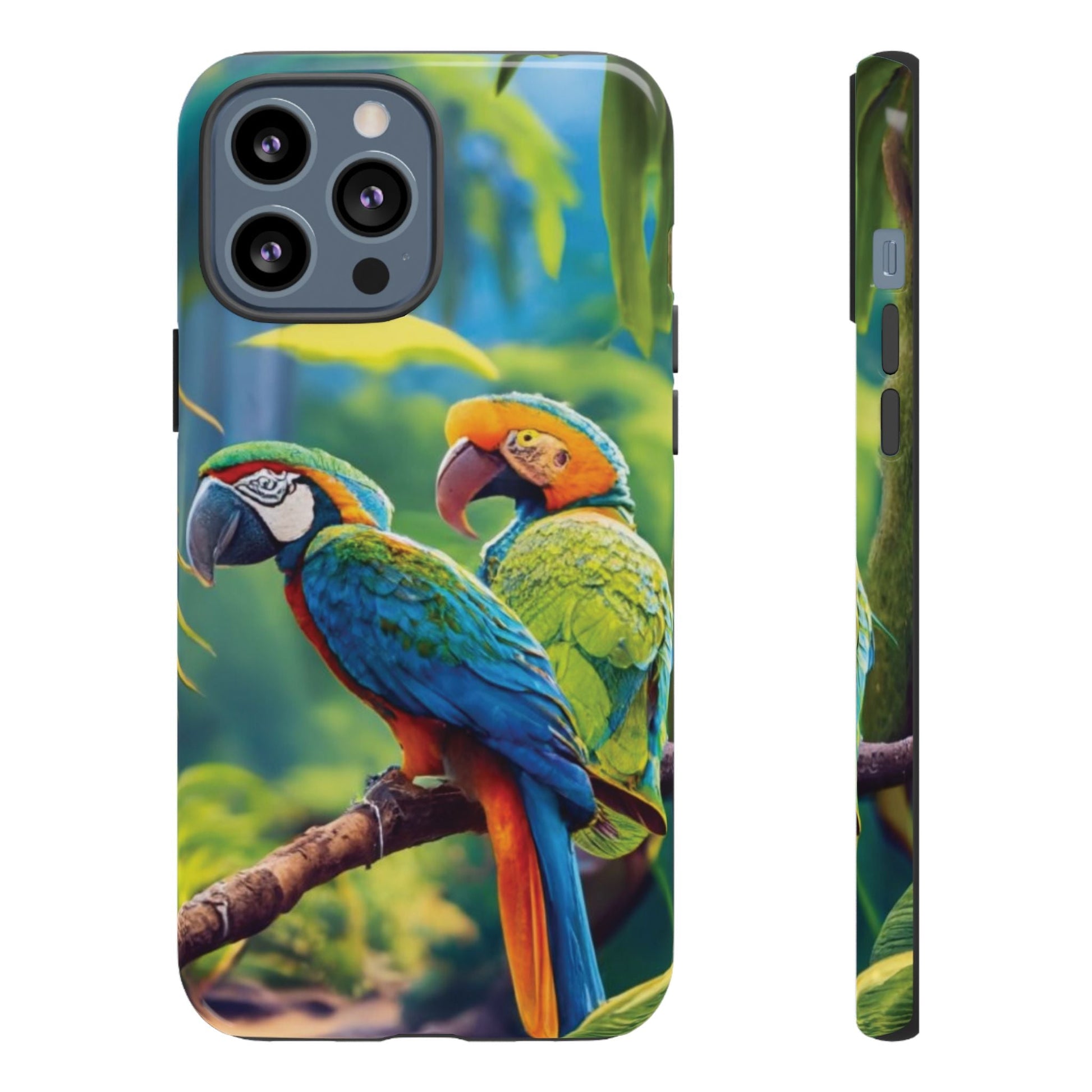 Tropical Birds Tough Cell Phone Cases - Ruppy's Creations