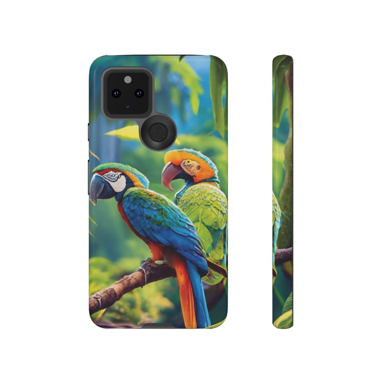 Tropical Birds Tough Cell Phone Cases - Ruppy's Creations