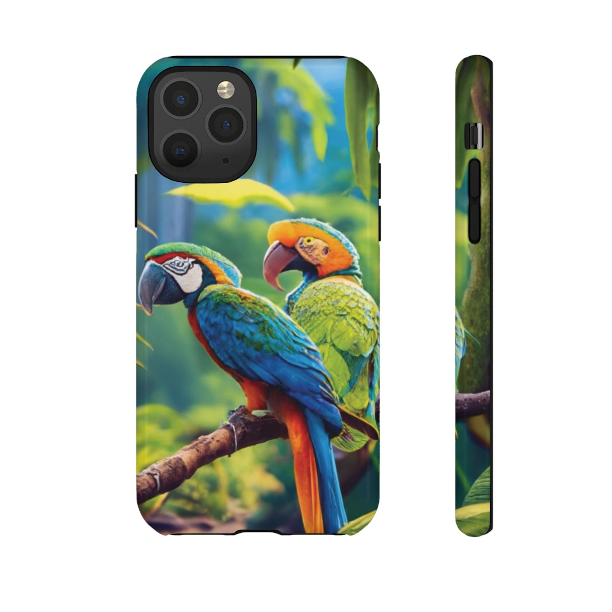 Tropical Birds Tough Cell Phone Cases - Ruppy's Creations