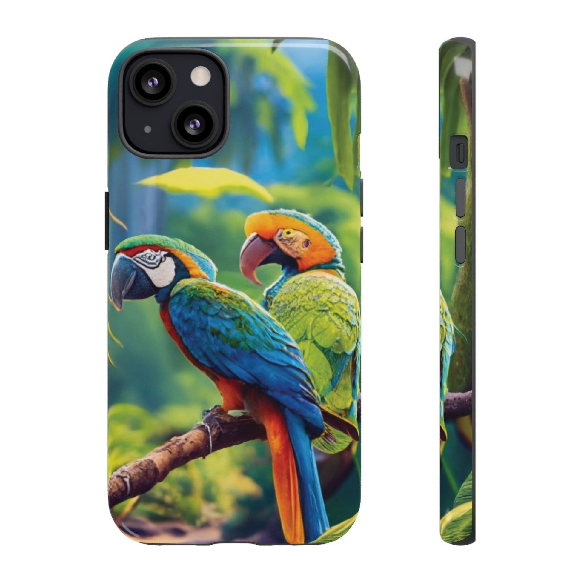 Tropical Birds Tough Cell Phone Cases - Ruppy's Creations