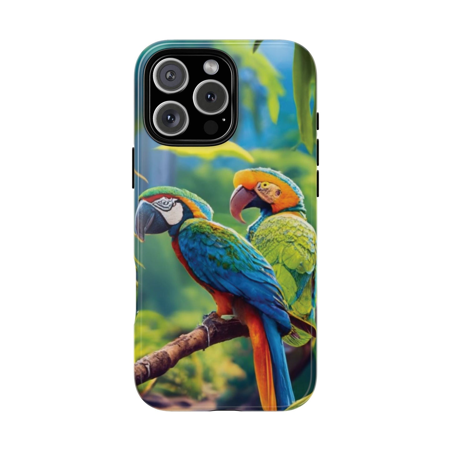 Tropical Birds Tough Cell Phone Cases - Ruppy's Creations