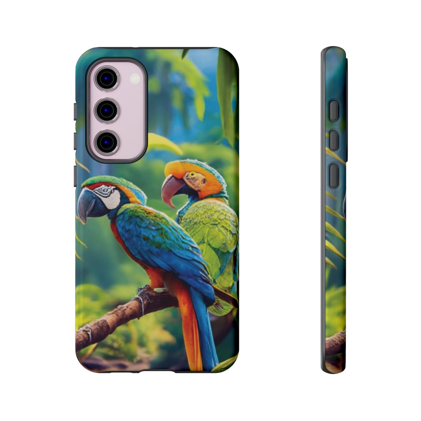 Tropical Birds Tough Cell Phone Cases - Ruppy's Creations