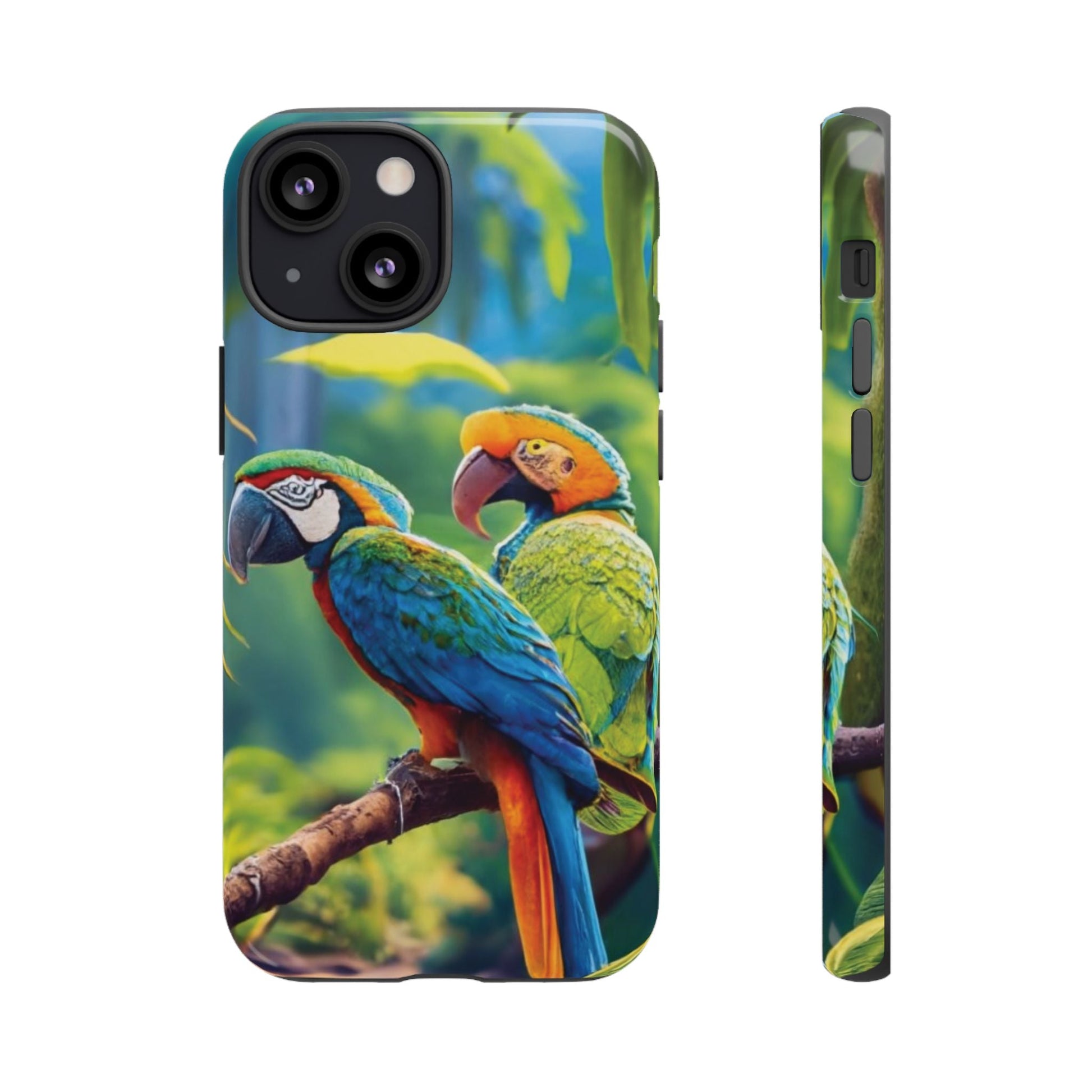 Tropical Birds Tough Cell Phone Cases - Ruppy's Creations