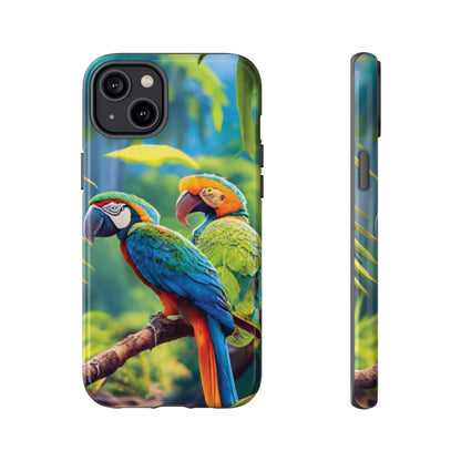 Tropical Birds Tough Cell Phone Cases - Ruppy's Creations