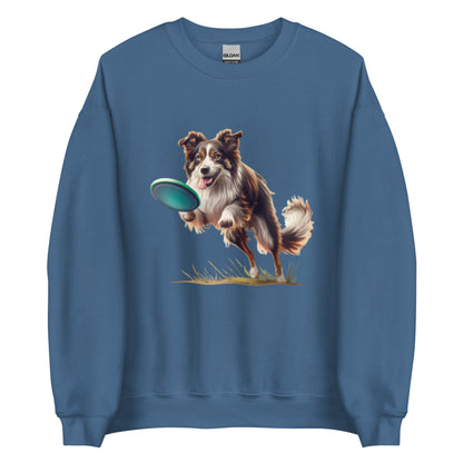 Frisbee Collie Men's  Sweatshirt