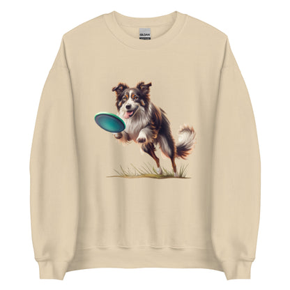 Frisbee Collie Men's  Sweatshirt