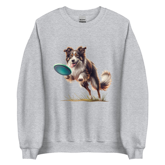 Frisbee Collie Men's  Sweatshirt