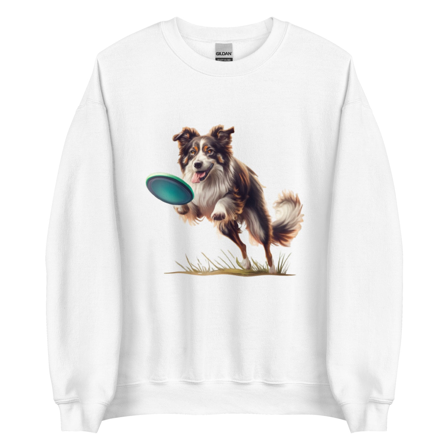 Frisbee Collie Men's  Sweatshirt