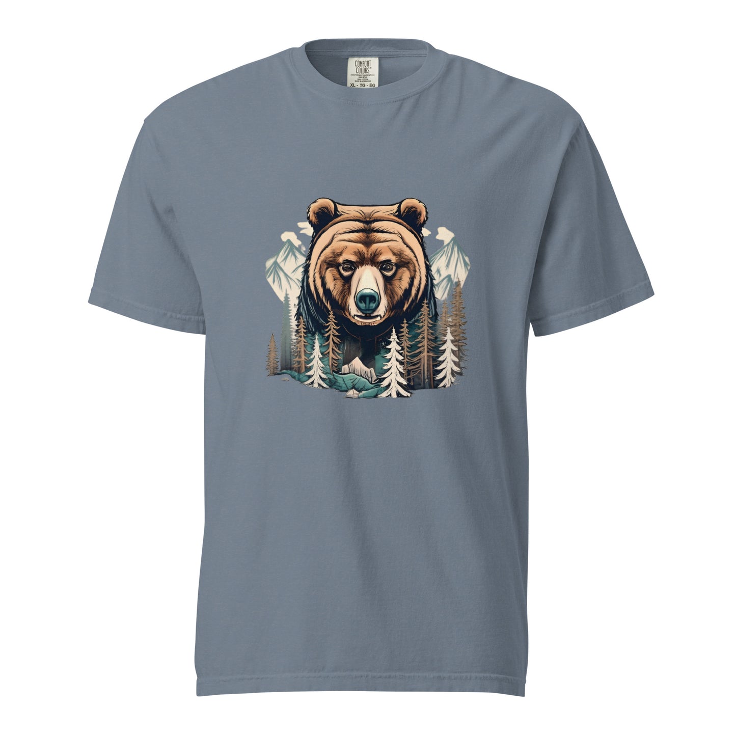 men's grizzly bear shirt