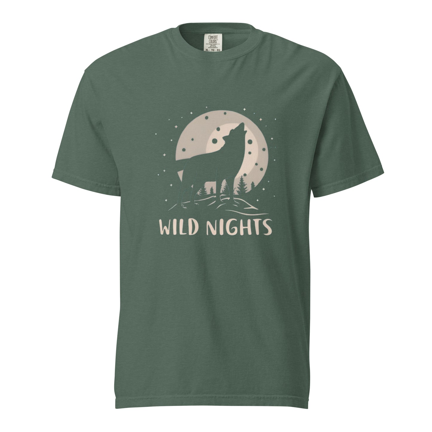 men's wild wolf tee