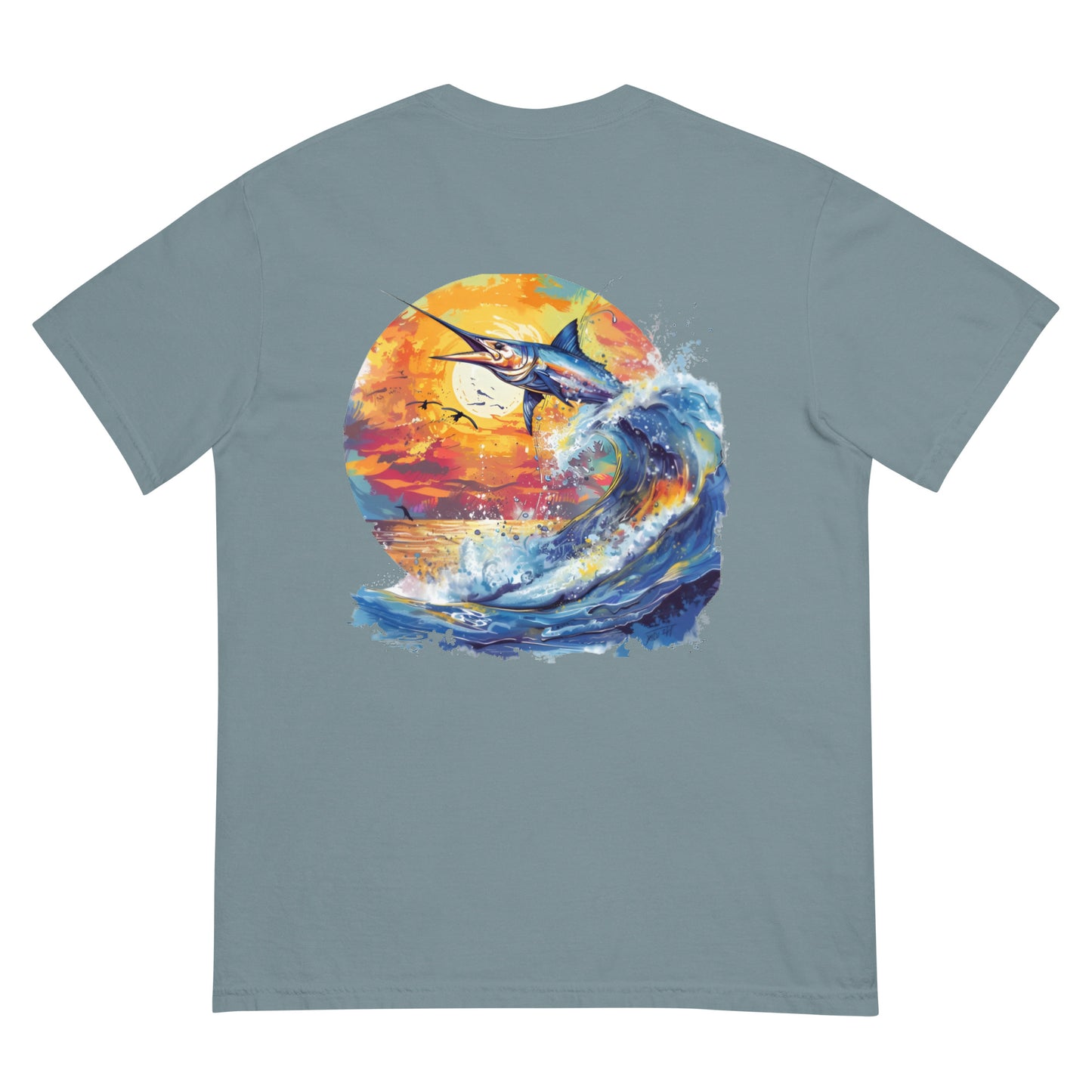 men's 4x-lg swordfish tee