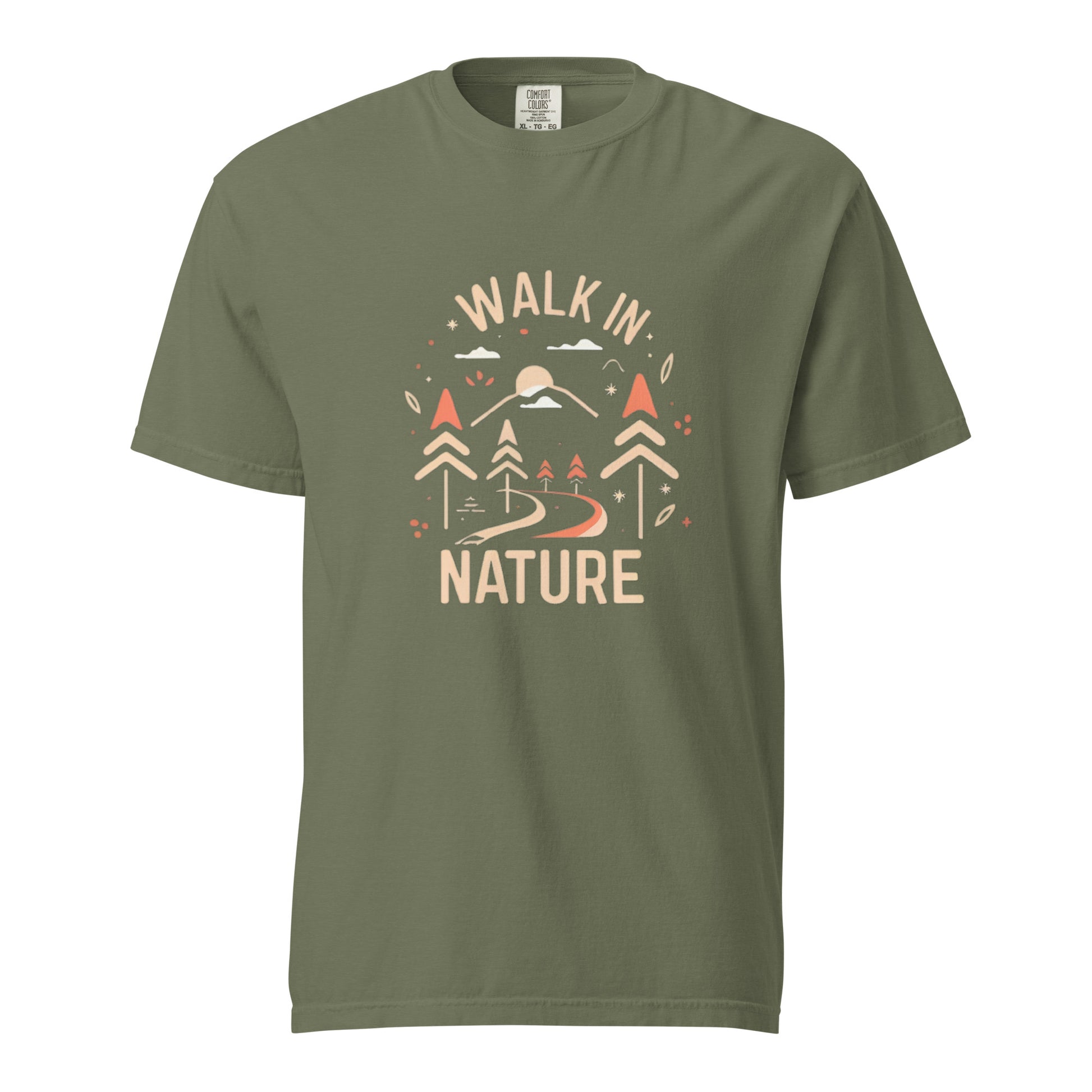 unisex nature inspired t-shirt