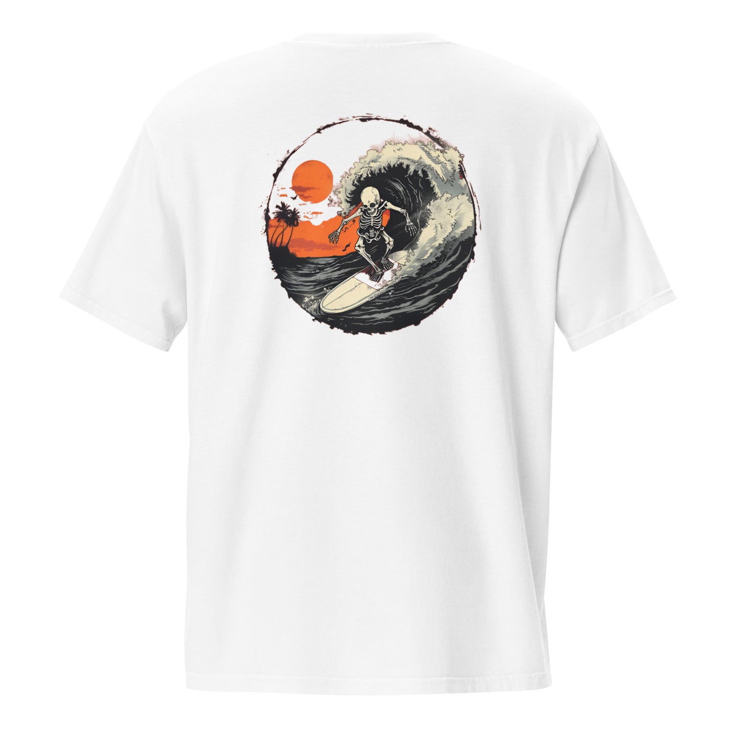 Men's Soul Surfing Skeleton Pocket T-shirt - Ruppy's Creations