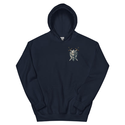 Dragon and Shield Two Sided Print Men's Hoodie