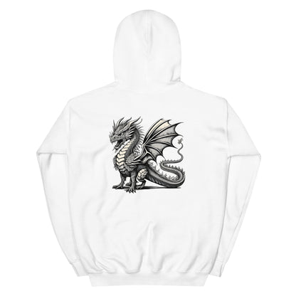 Dragon and Shield Two Sided Print Men's Hoodie