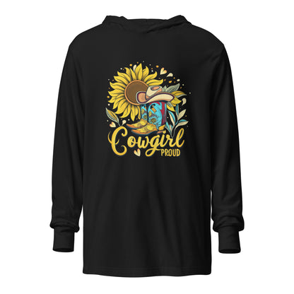 women's cowgirl proud hoodie