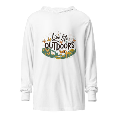 live life outdoors hoodie