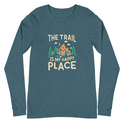 happy place hiking shirt