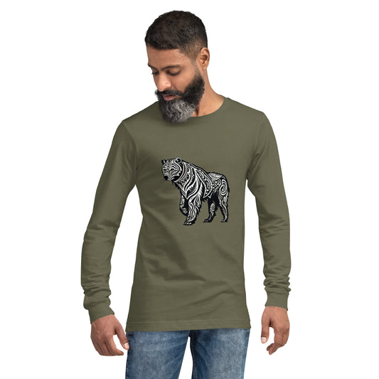 Men's cool bear long sleeve t-shirt