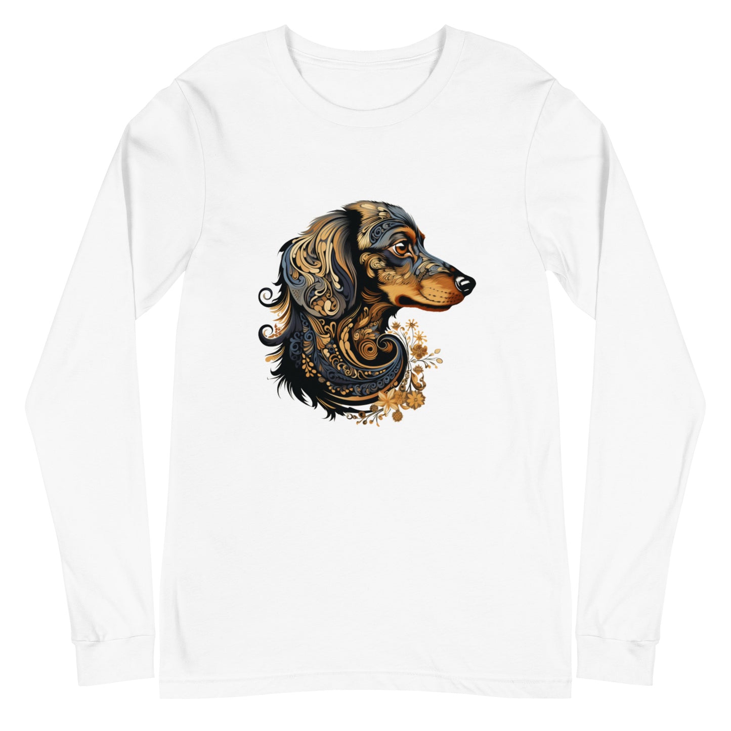 Dachshund long sleeve t-shirt women's