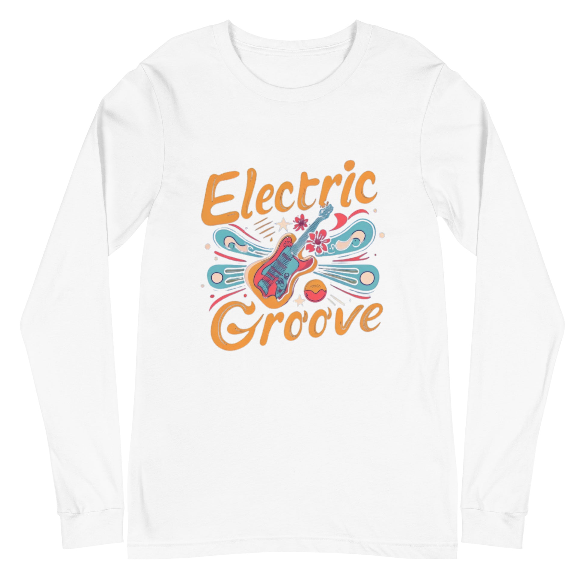 women's long sleeve electric groove tee