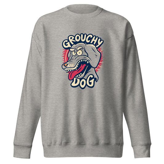 Grouch Dog Men's Premium Sweatshirt