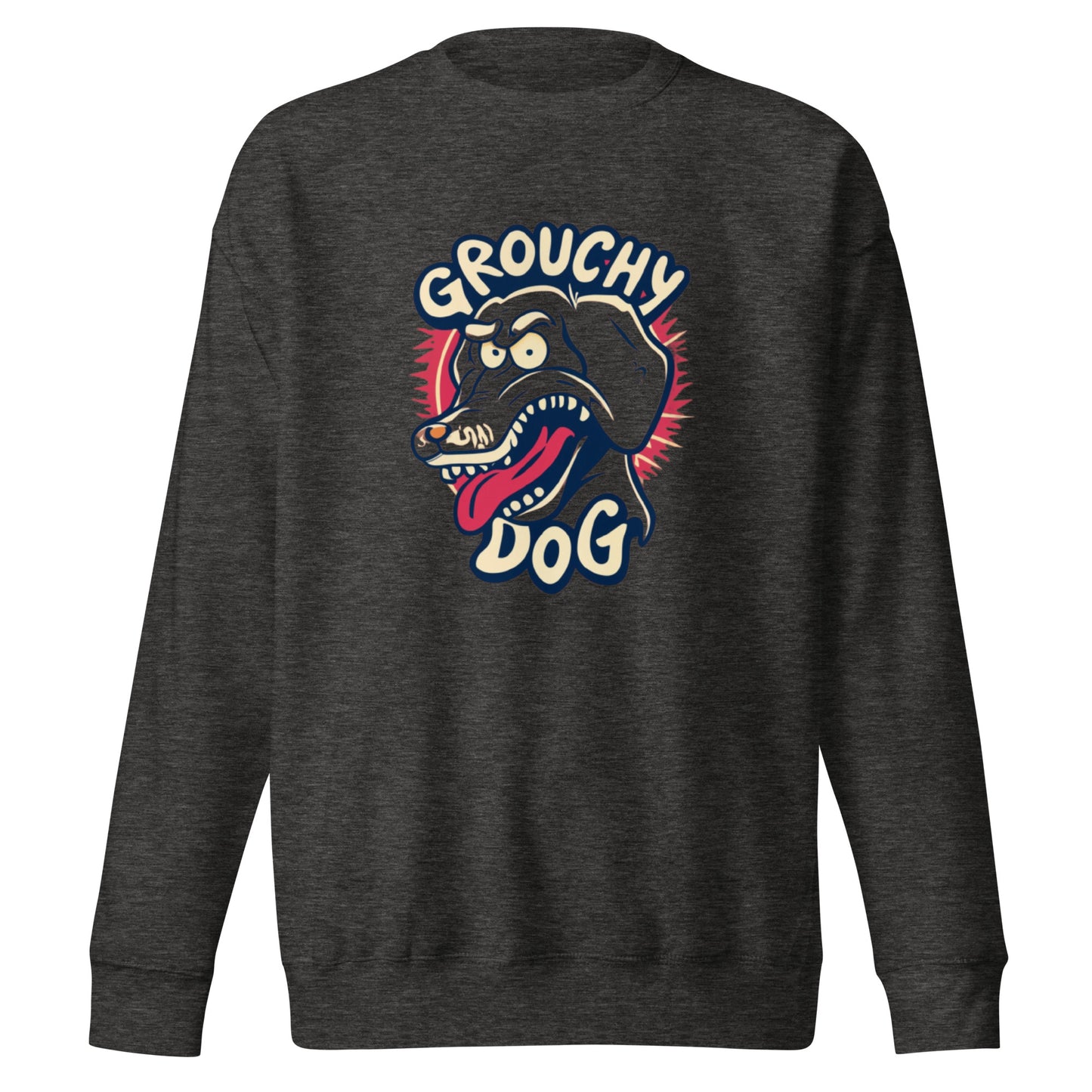 Grouch Dog Men's Premium Sweatshirt