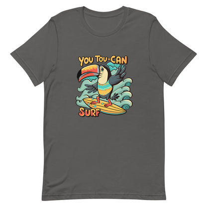 unisex surfing inspired t-shirt