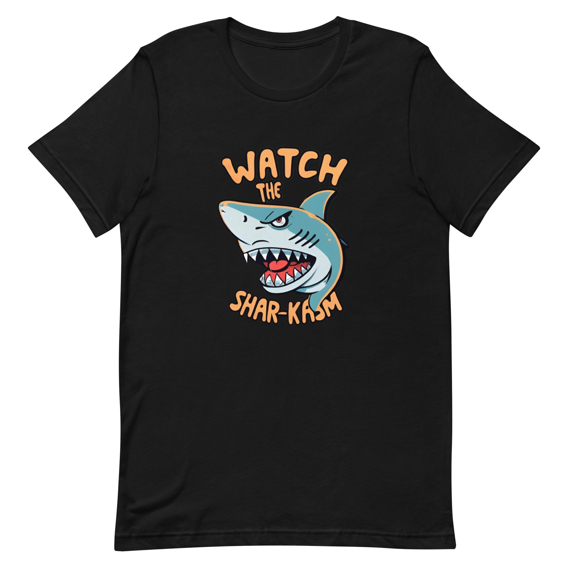 Men's funny shark t-shirt